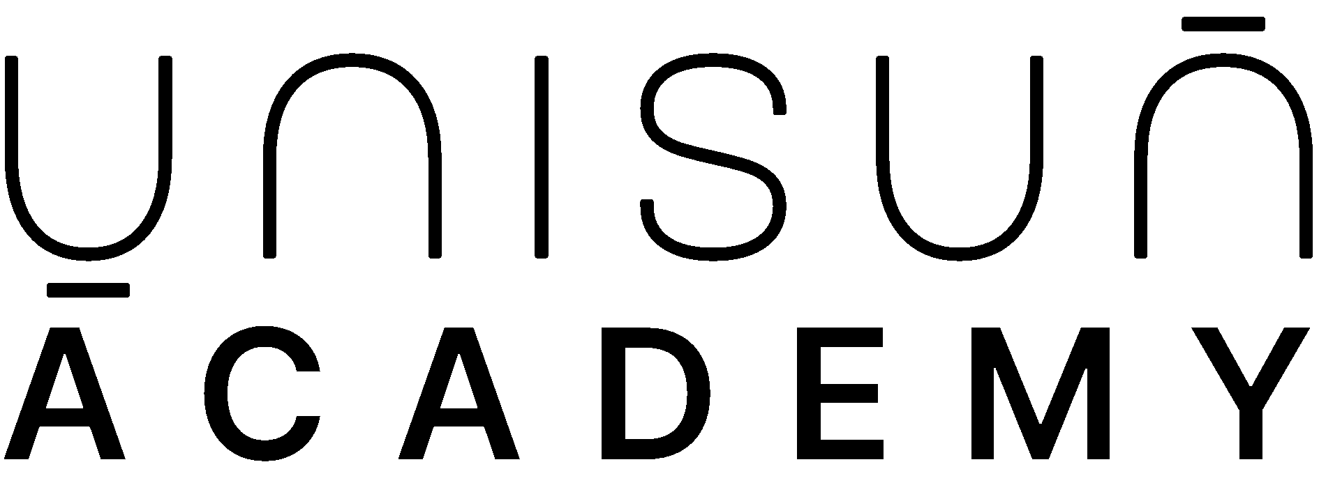logo academy black